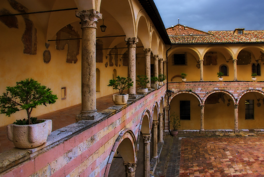 Cathedral Courtyard